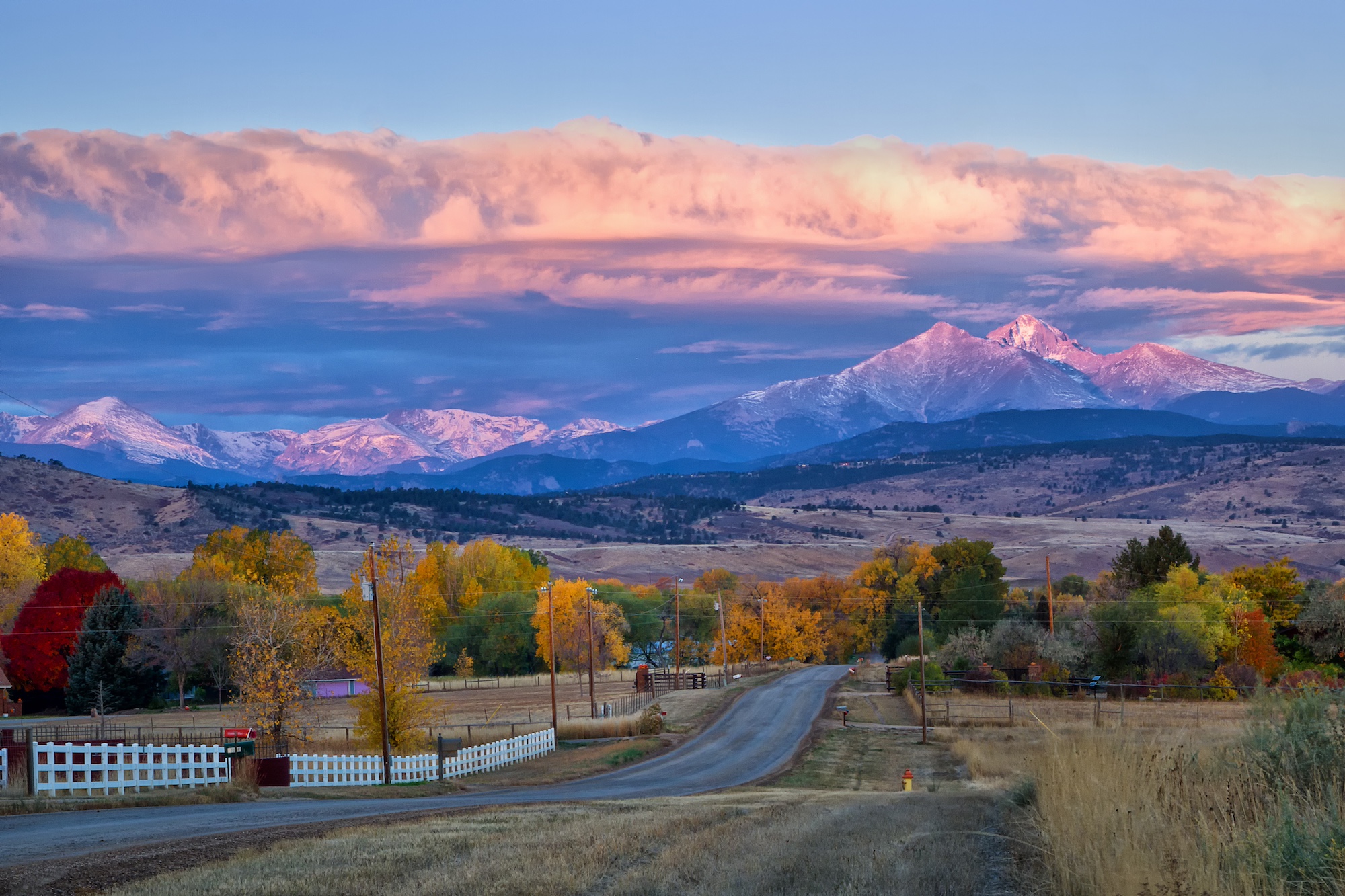 Colorado Fall landscape